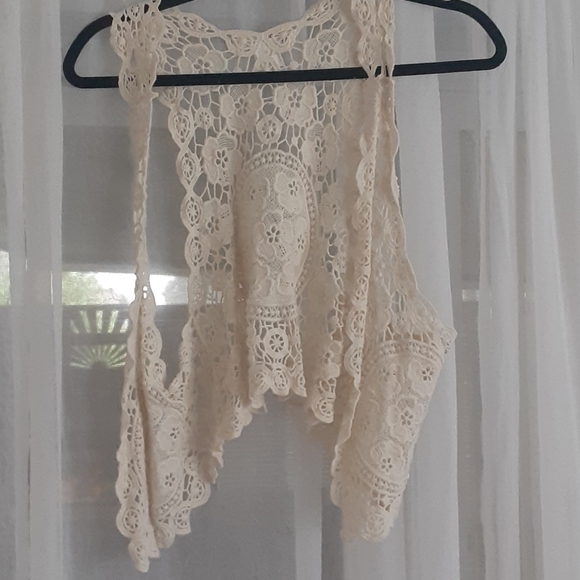 imaginary voyage Jackets & Blazers - Crochet Vest